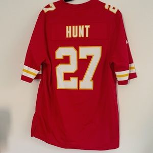 NIKE #27 Kareem Hunt Chiefs Jersey